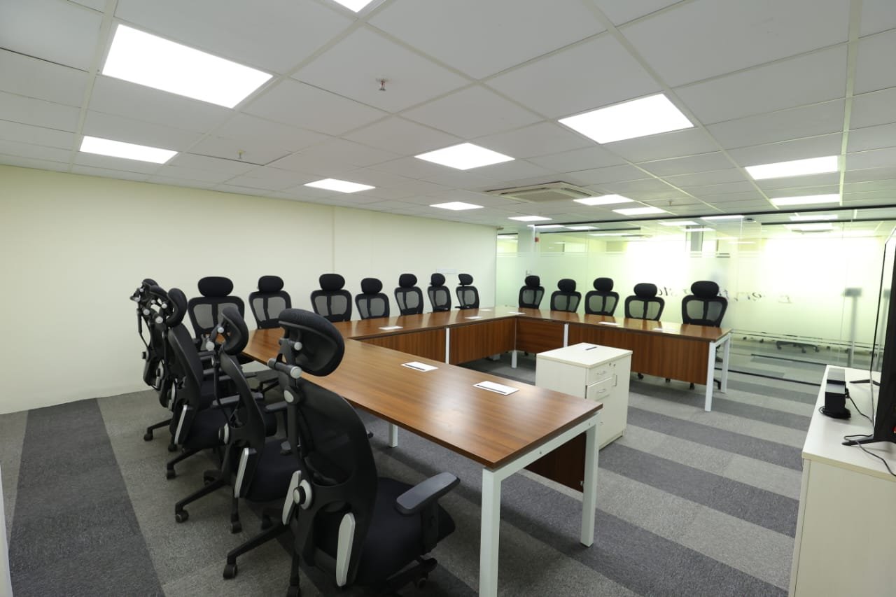 Office workstations at RPR Complex