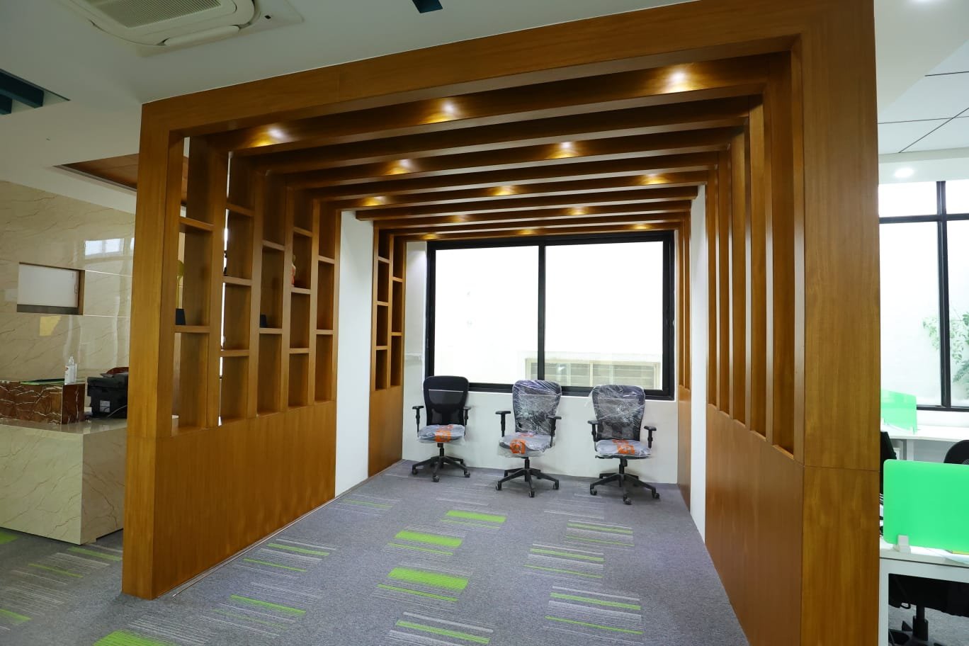 Team seating area at RPR Complex