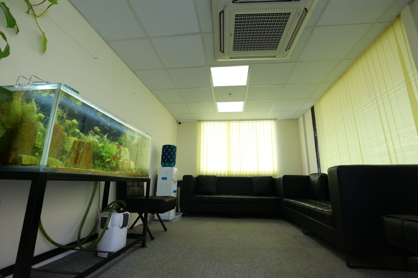 Office interior view at RPR Complex